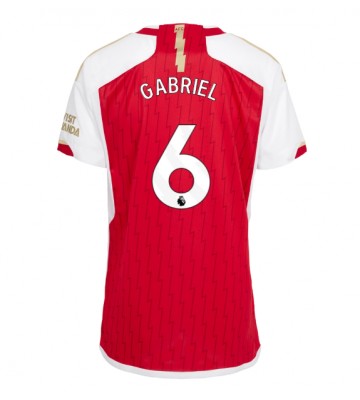 Arsenal Gabriel Magalhaes #6 Hemmatröja Dam 2023-24 Kortärmad